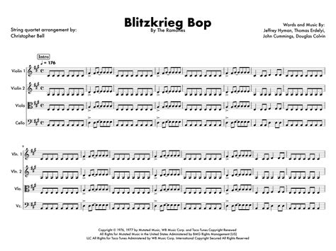 Blitzkrieg Bop – En energisk hymnd till ungdomlig rebellion och raseri